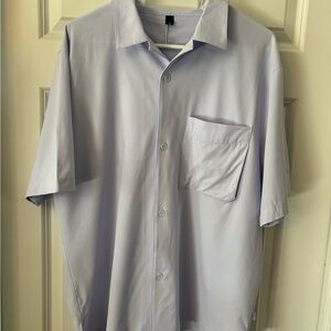 lululemon Airing Easy Camp Collar Shirt Pale Lavender